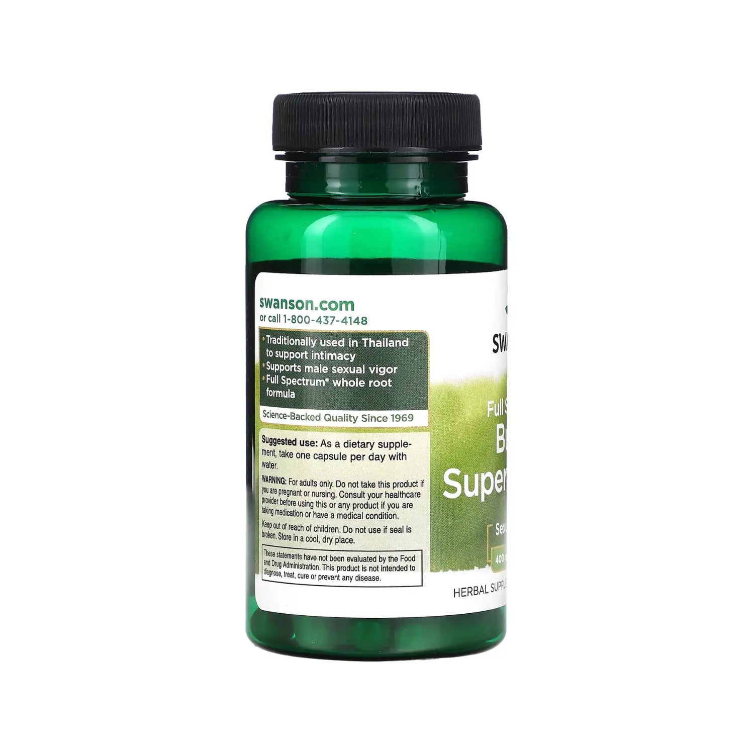 SWANSON RAÍZ DE BUTEA SUPERBA ESPECTRO COMPLETO 400MG SFN