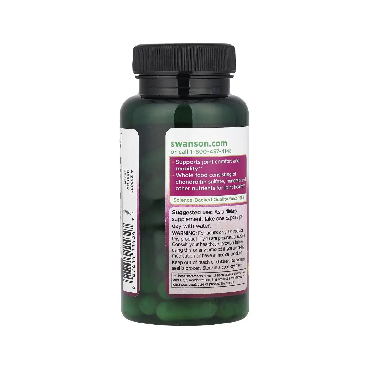 SWANSON MEJILLÓN DE LABIOS VERDES LIOFILIZADO 60CAPS SFN