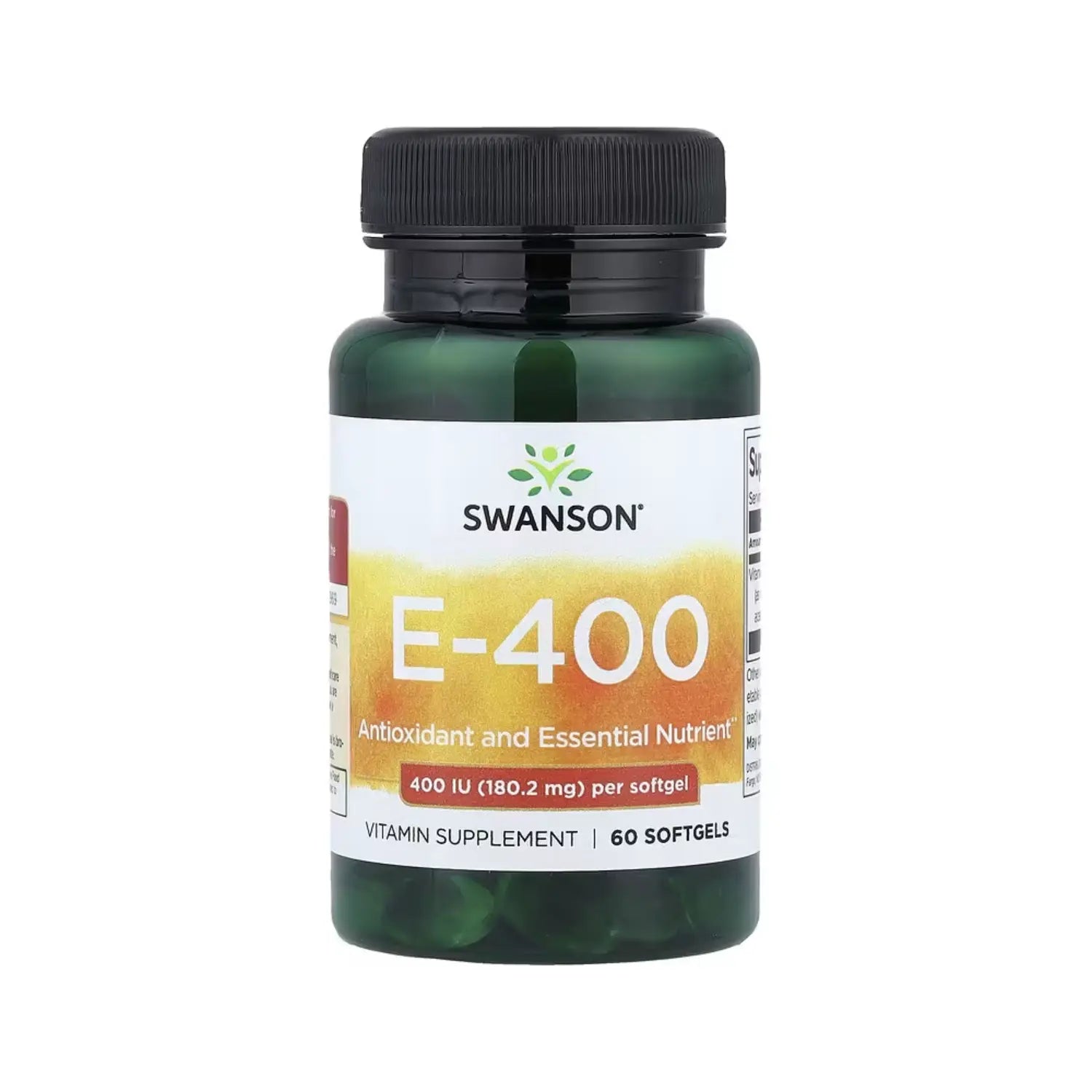 SWANSON VITAMINA E 180MG (400 UI) 60SOFTCAPS SFN