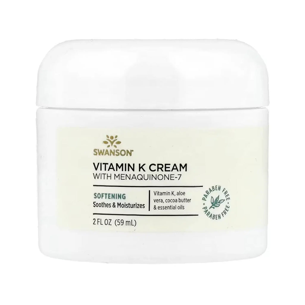 SWANSON CREMA CON VITAMINA K Y MENAQUINONA-7 97% NATURAL SFN
