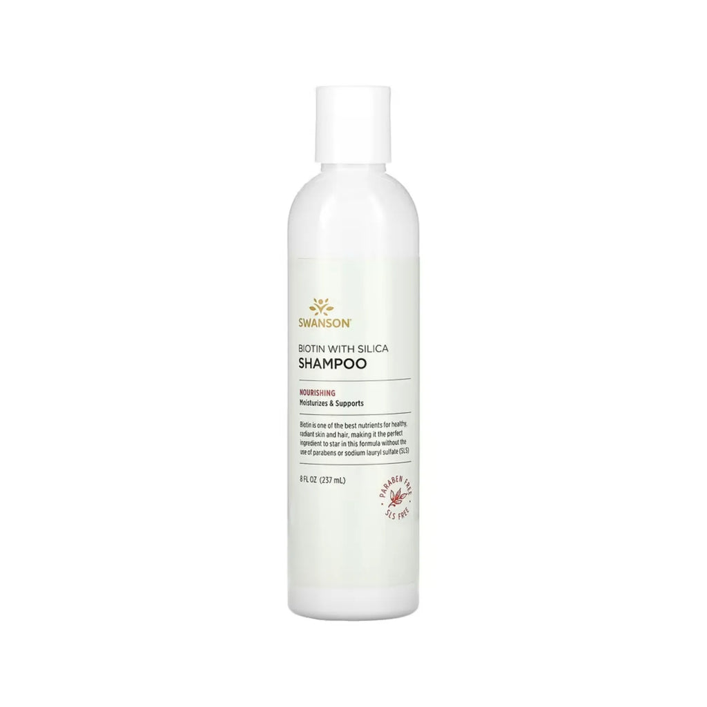Swanson Biotin with Silica Shampoo 8 fl oz Liq SFN