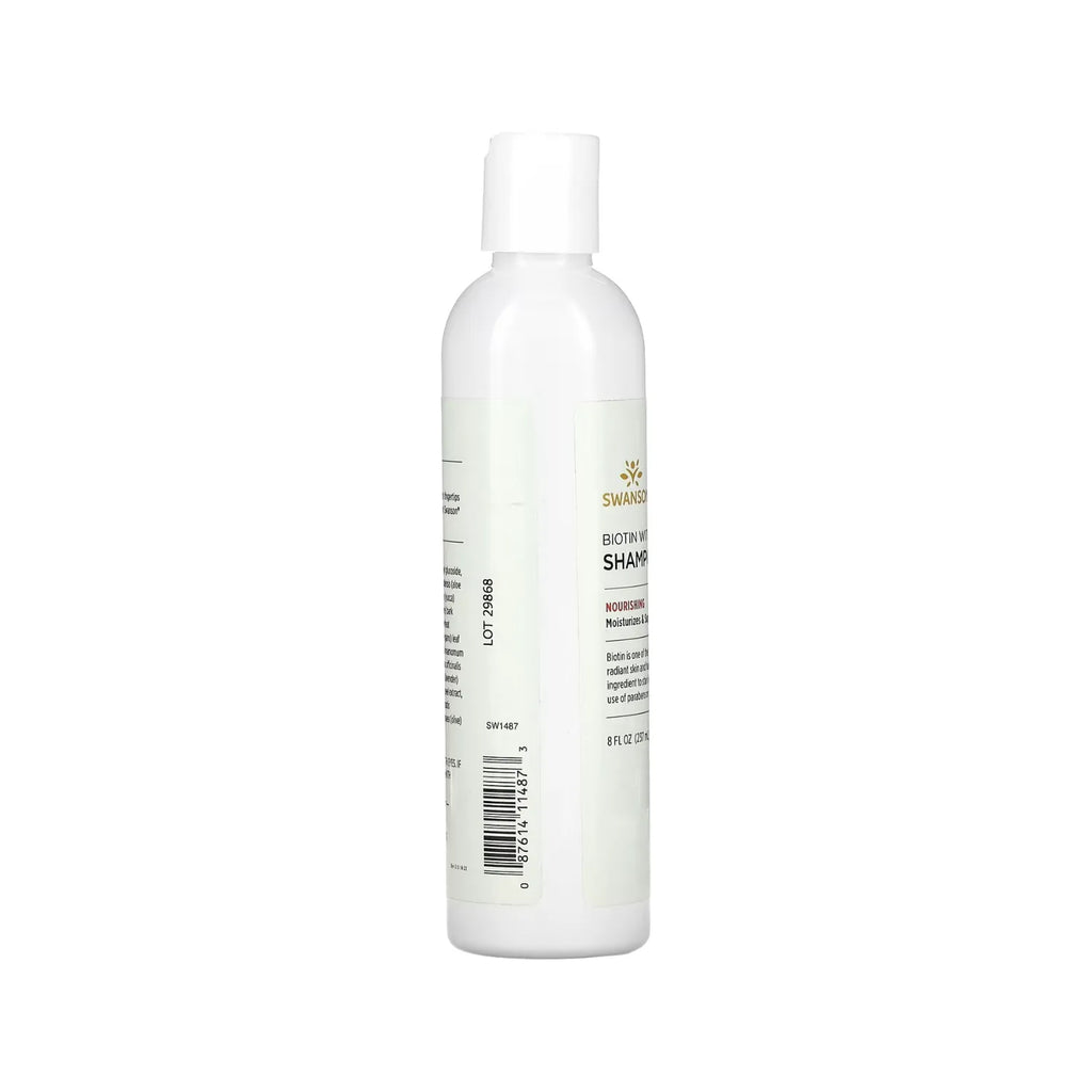 Swanson Biotin with Silica Shampoo 8 fl oz Liq SFN