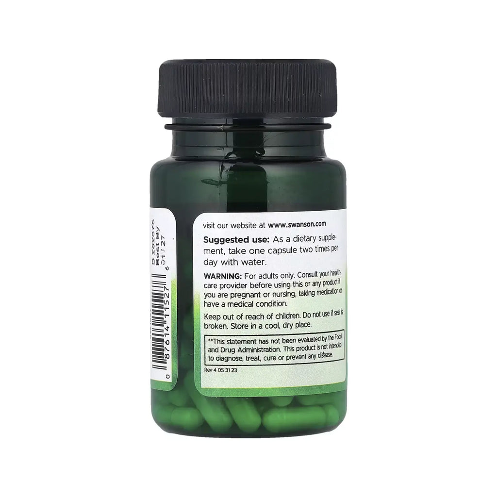 SWANSON QUERATINA 50MG APOYO CABELLO, UÑAS Y PIEL 60CAP SFN