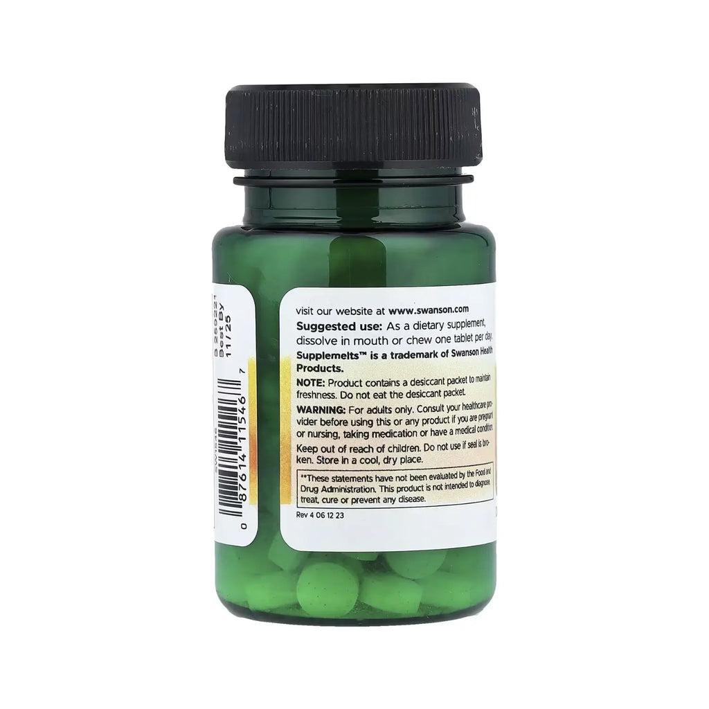 SWANSON SUPPLEMELTS BIOTINA 5000 MCG 60MASTICABLES SFN