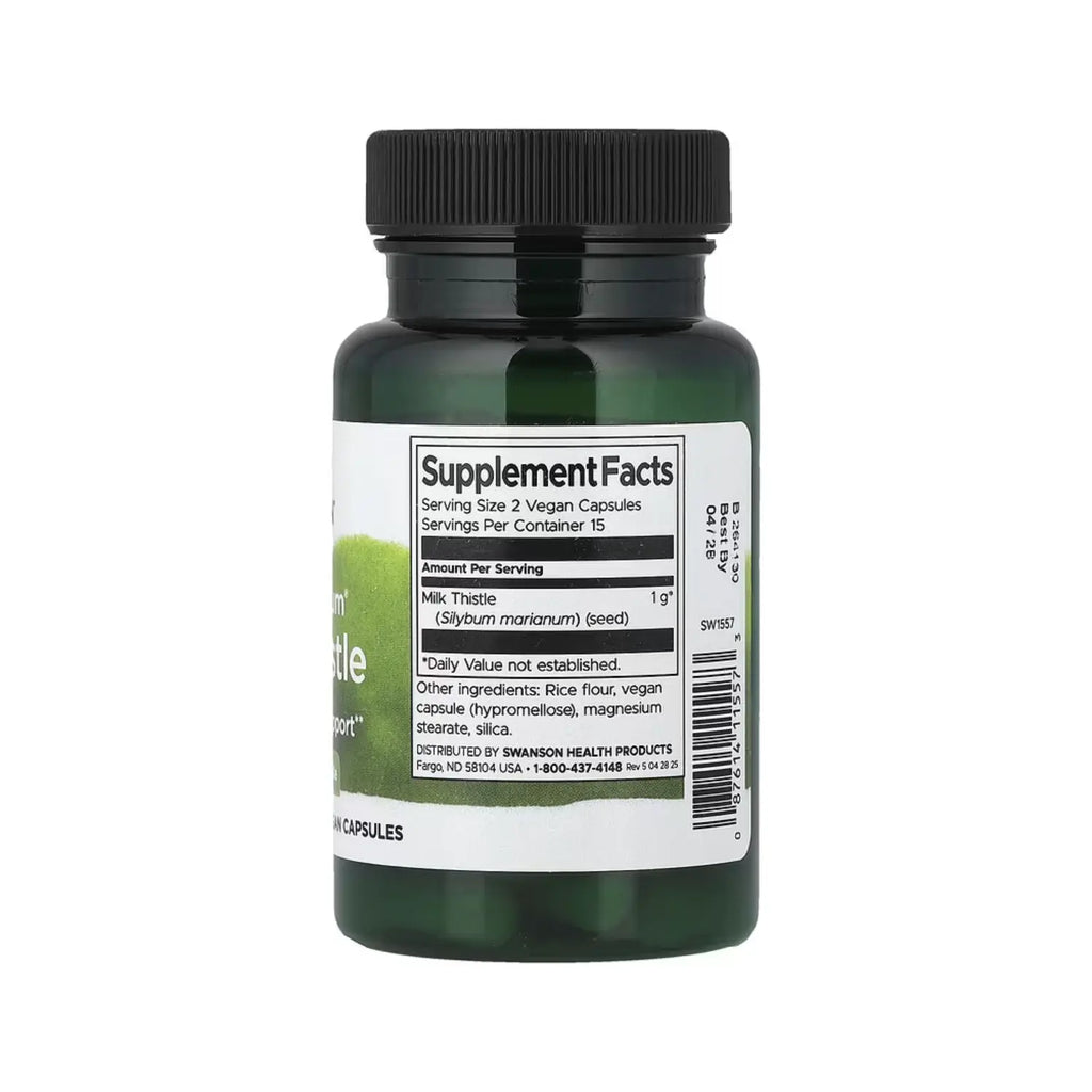 SWANSON ESPECTRO COMPLETO DE CARDO DE LECHE 500 MG 30 CAPS SFN