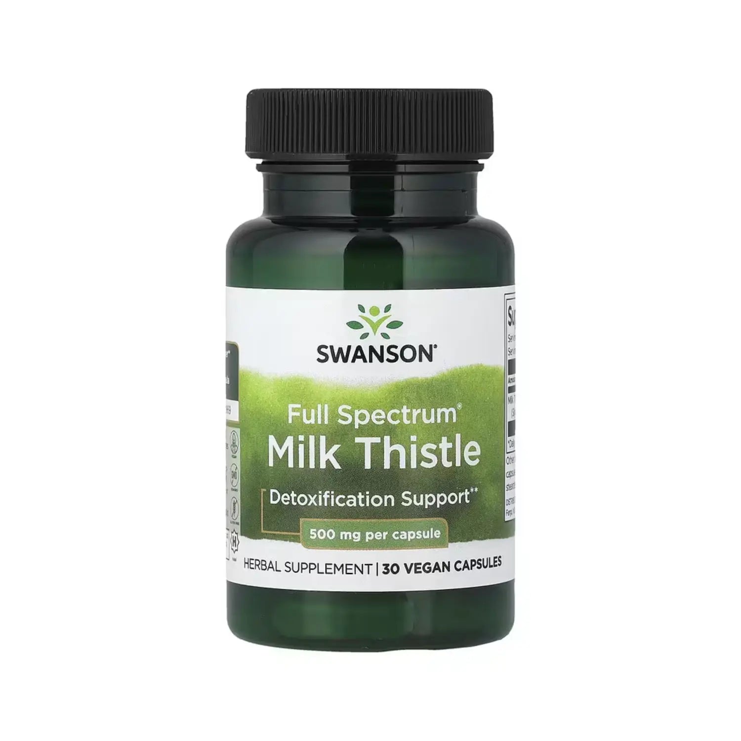 SWANSON ESPECTRO COMPLETO DE CARDO DE LECHE 500 MG 30 CAPS SFN