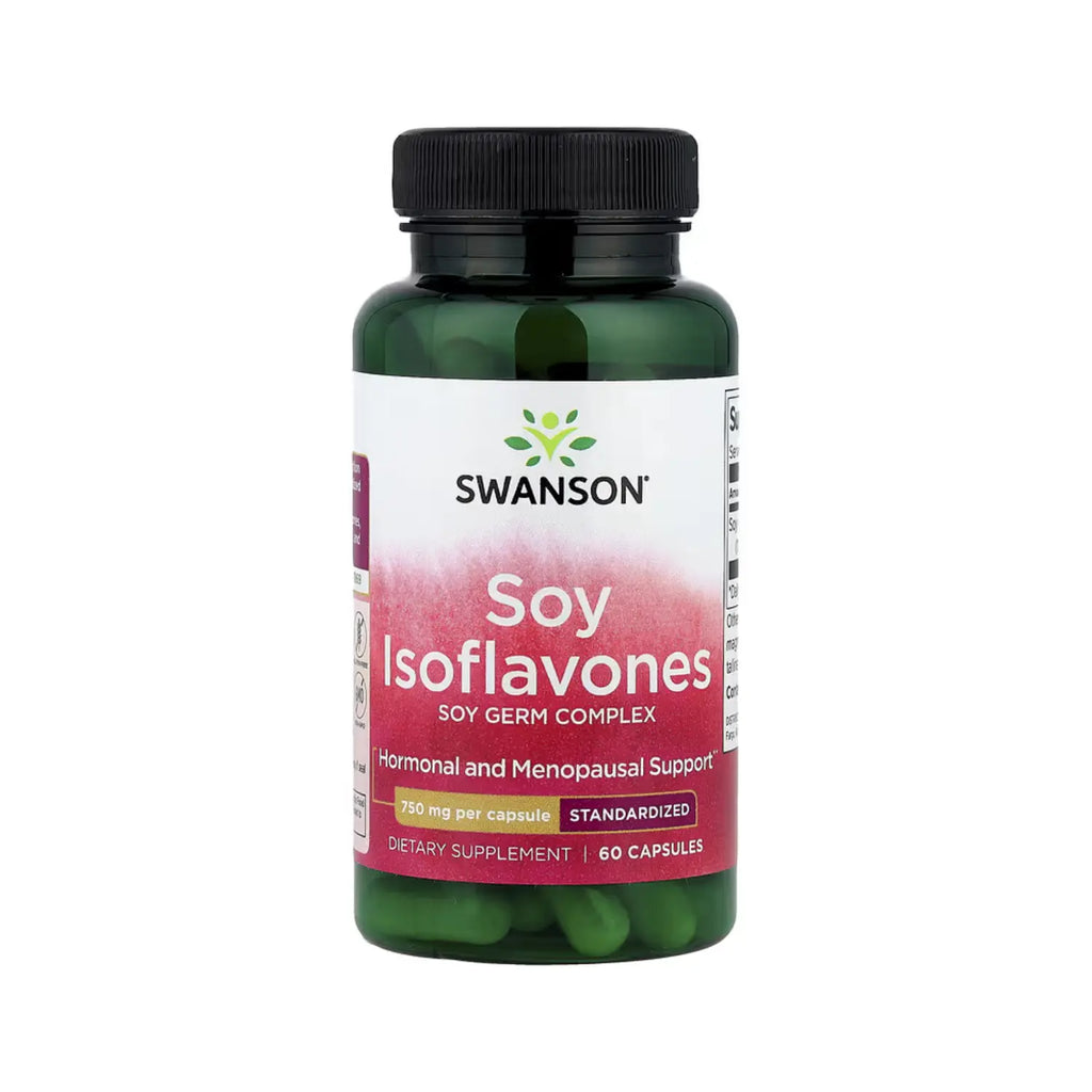 SWANSON ISOFLAVONAS DE SOYA 750MG 60CAPS SFN