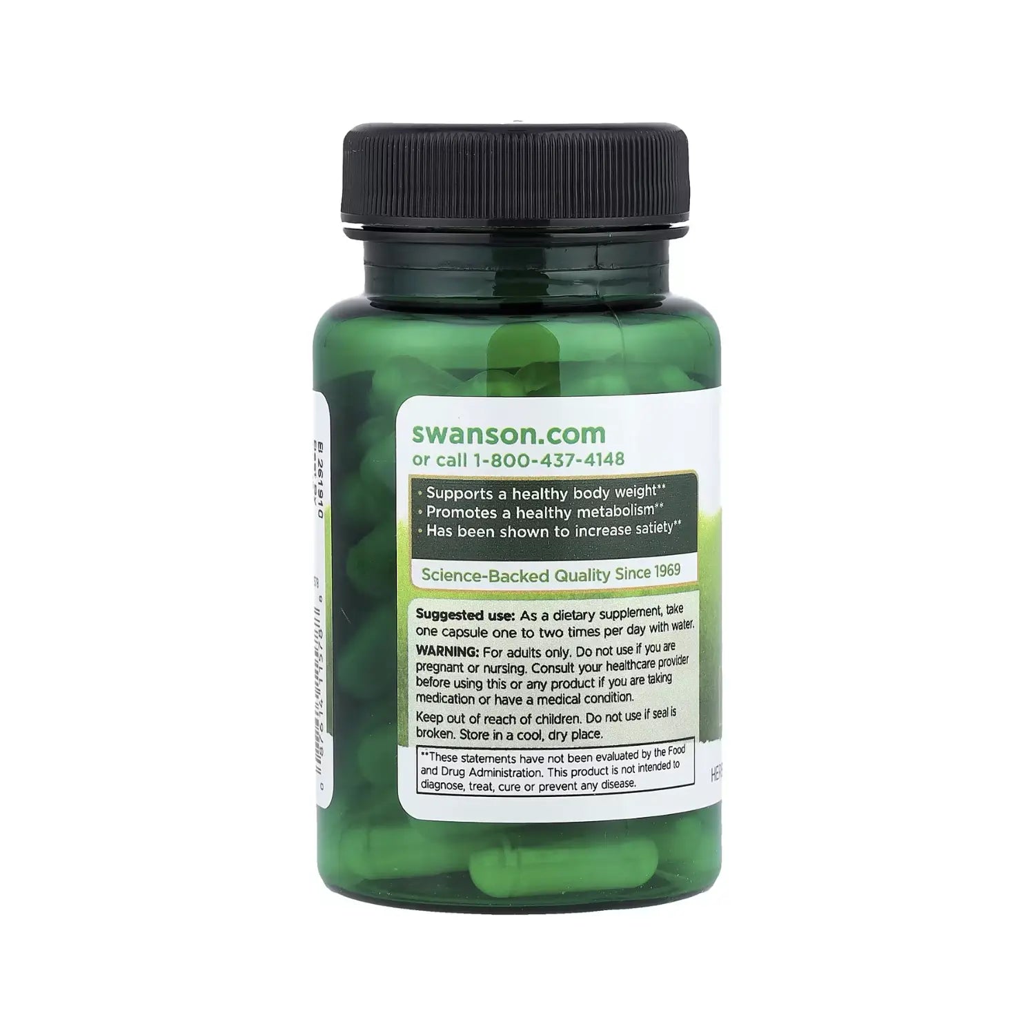 SWANSON EXTRACTO DE GARCINIA CAMBOGIA 5:1 60CAPS SFN
