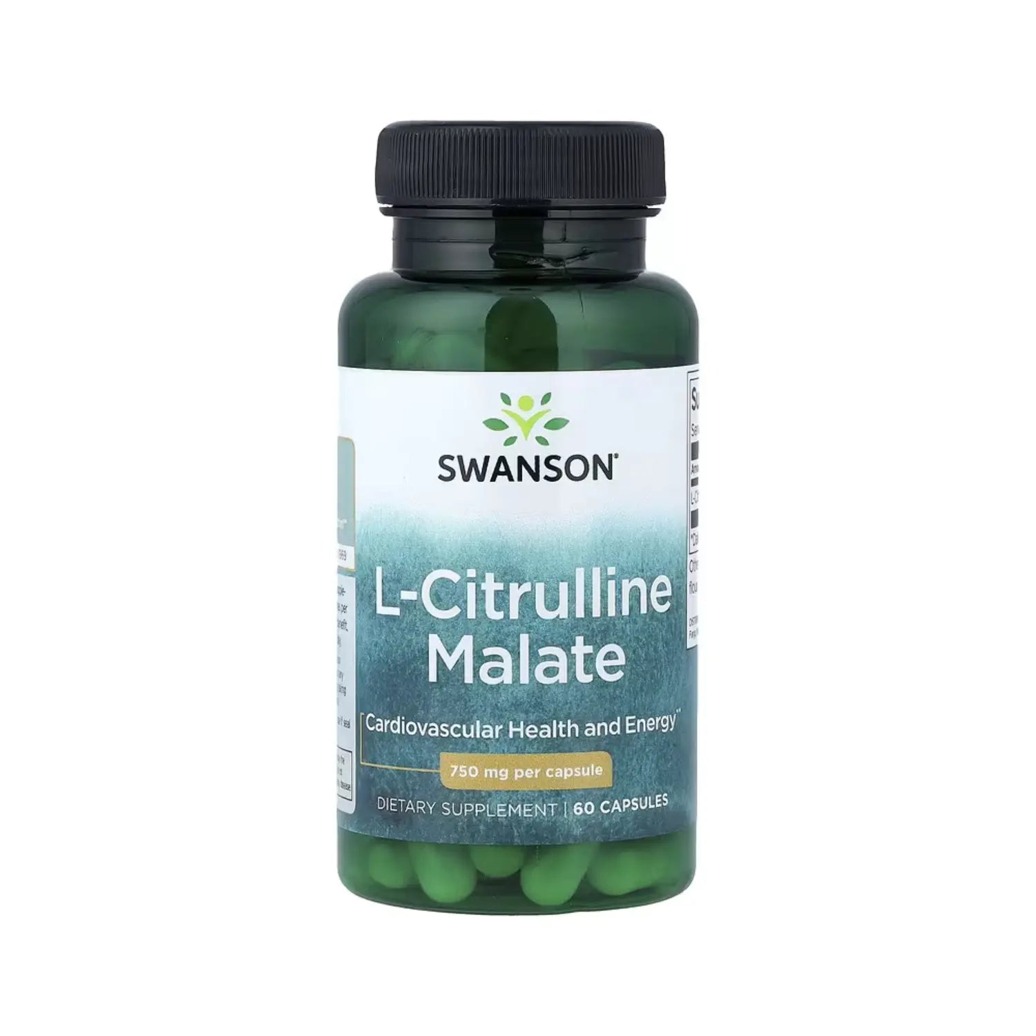 SWANSON MALATO DE L-CITRULINA 750 MG 60 CÁPSULAS SFN