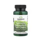 SWANSON CÚRCUMA, BOSWELLIA Y TARTA DE CEREZA 60 CAPS SFN