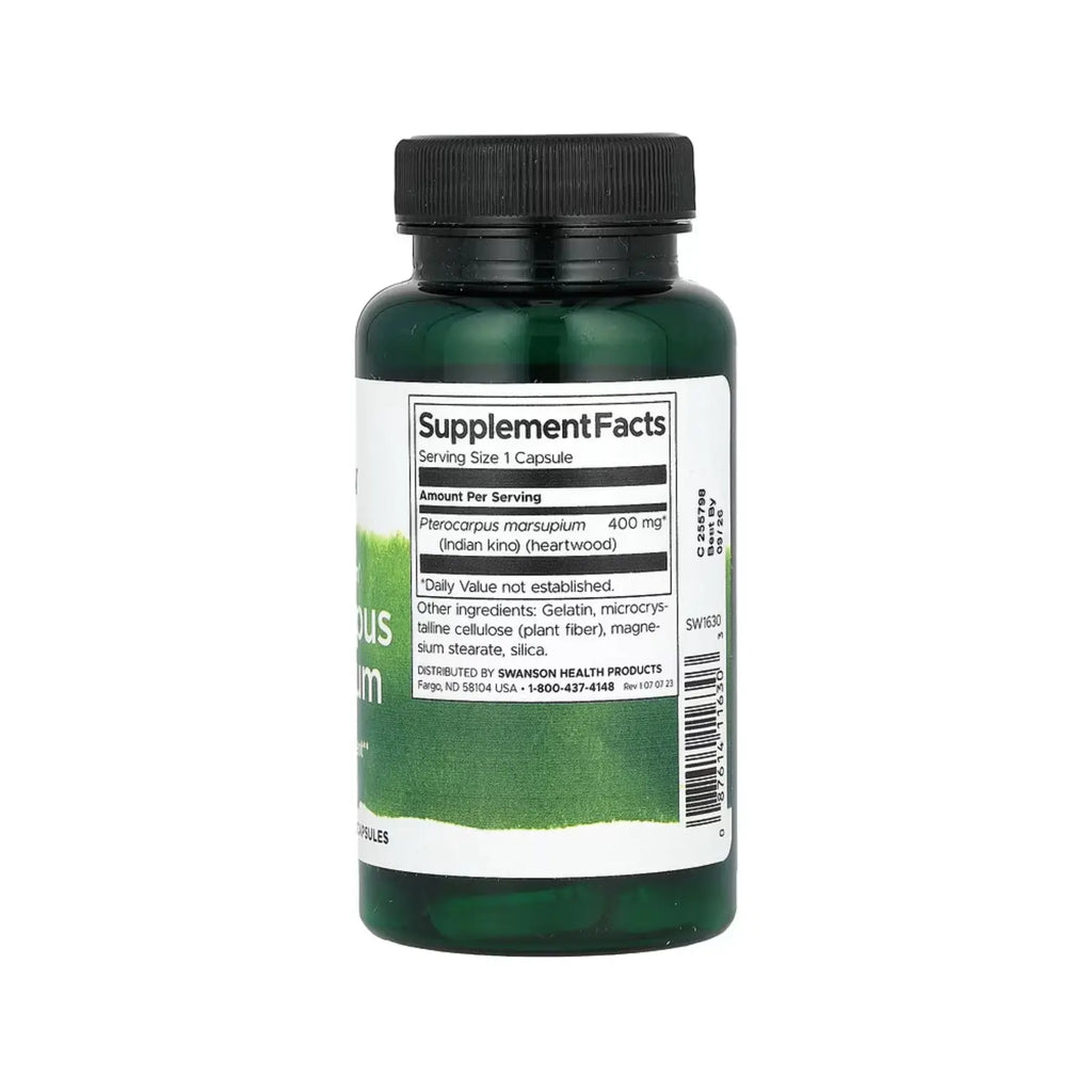 SWANSON FULL SPECTRUM PTEROCARPUS MARSUPIUM 400 MG 60 CAPS SFN