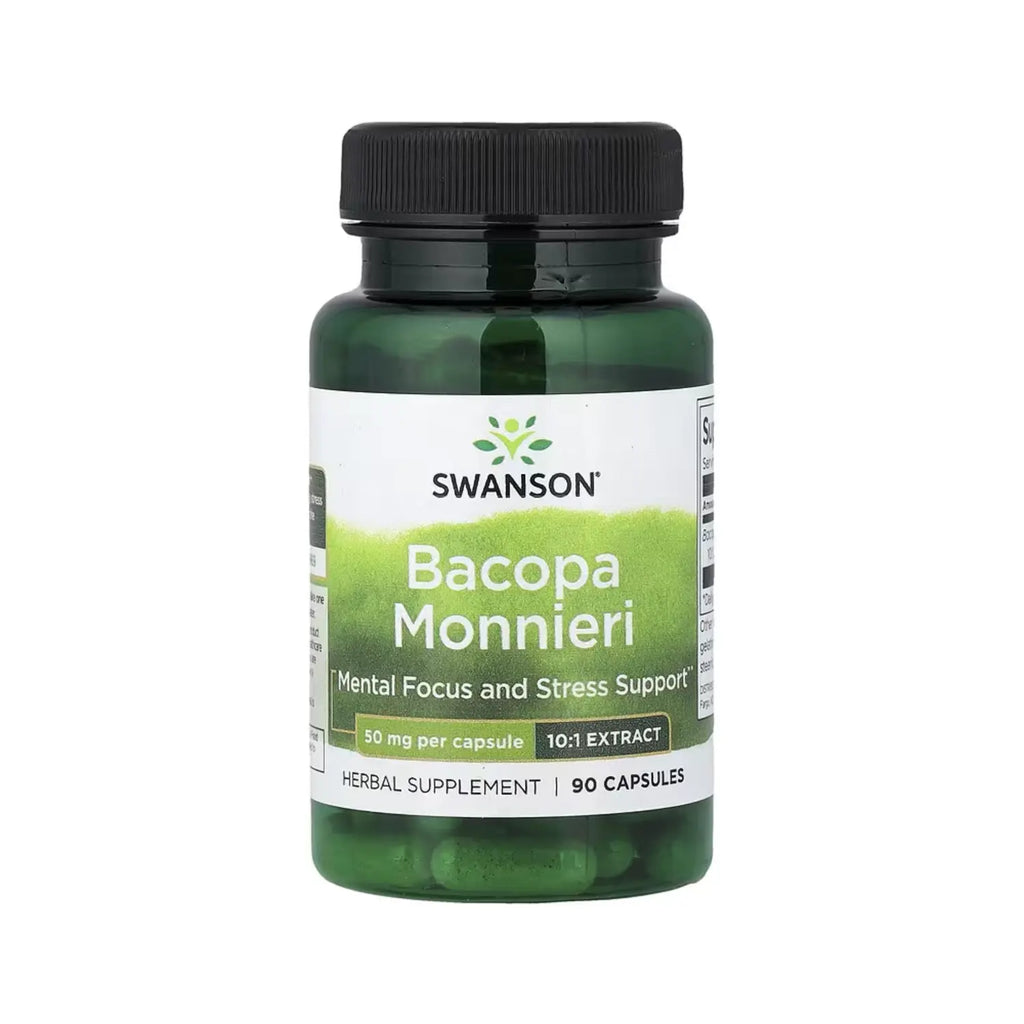 SWANSON EXTRACTO DE BACOPA MONNIERA 10:1 50MG 90 CAPS SFN