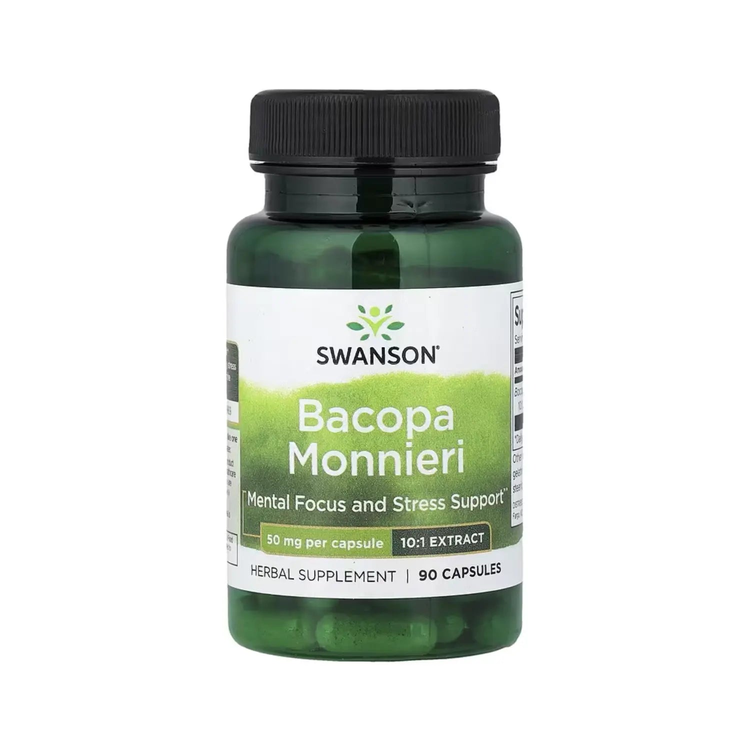 SWANSON EXTRACTO DE BACOPA MONNIERA 10:1 50MG 90 CAPS SFN