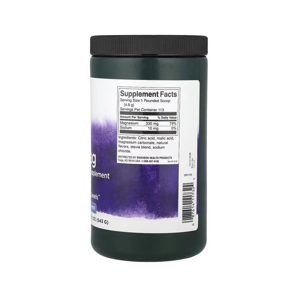 SWANSON MELLOW MAG - MAGNESIO 330MG 19OZ SFN