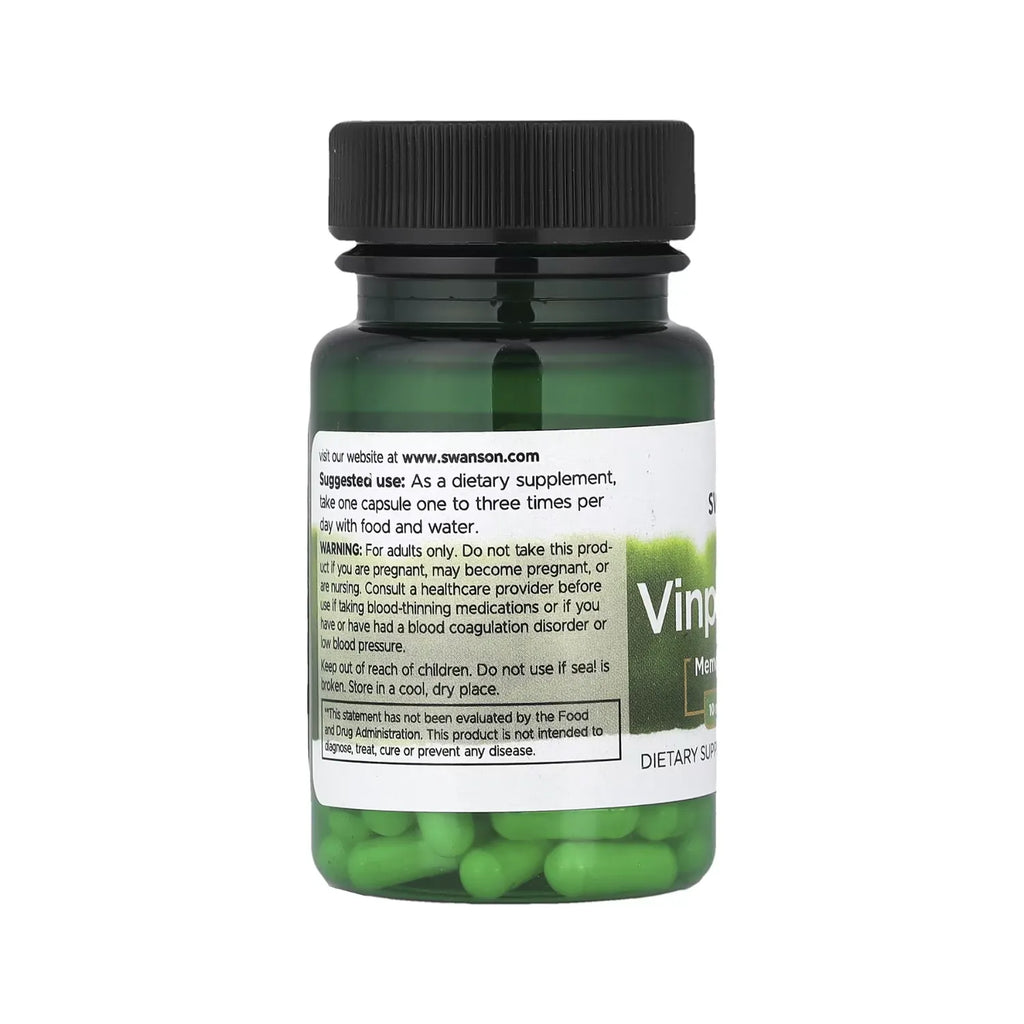 Swanson, Vinpocetina, 10 Mg, 90 Cápsulas