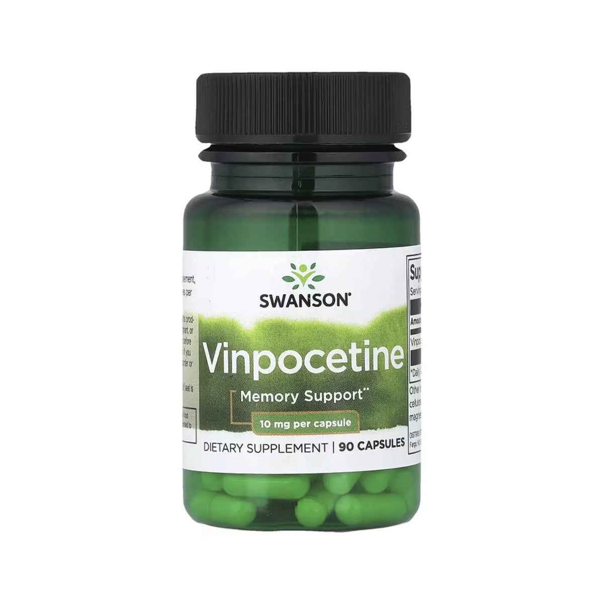 Swanson, Vinpocetina, 10 Mg, 90 Cápsulas