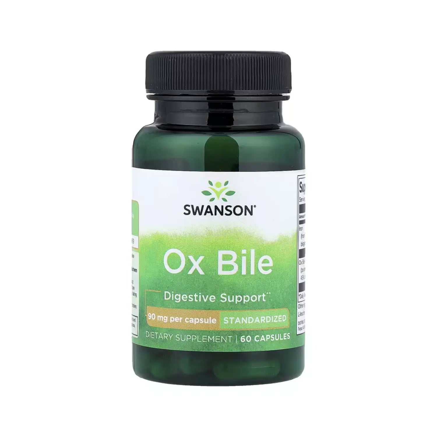 Swanson Ox Bile 90 Mg Salud Digestiva 60 Caps Sfn