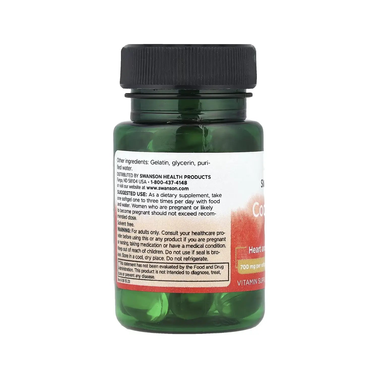 Swanson Aceite De Hígado De Bacalao 700 Mg 30 Softcaps Sfn