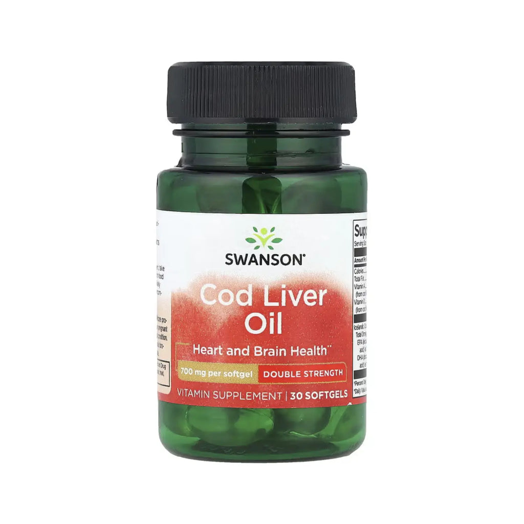 Swanson Aceite De Hígado De Bacalao 700 Mg 30 Softcaps Sfn