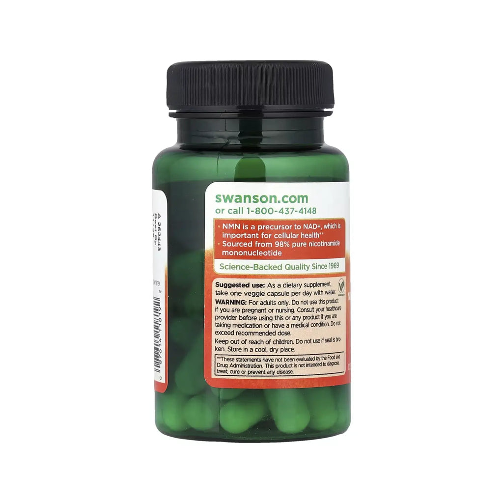 SWANSON NMN MONONUCLEOTIDO DE NICOTINAMIDA 300MG 30CAPS SFN