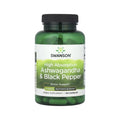 Swanson High Absorption Ashwa & Black Pepper - Featuring Bioperine 120 Caps