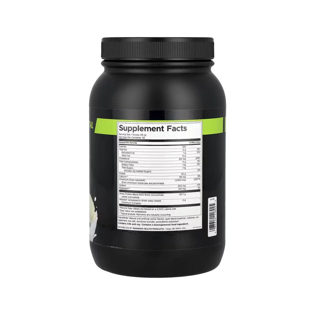 SWANSON PROTEINA DE SUERO DE LECHE 1.050KG (2,31 LB) SFN