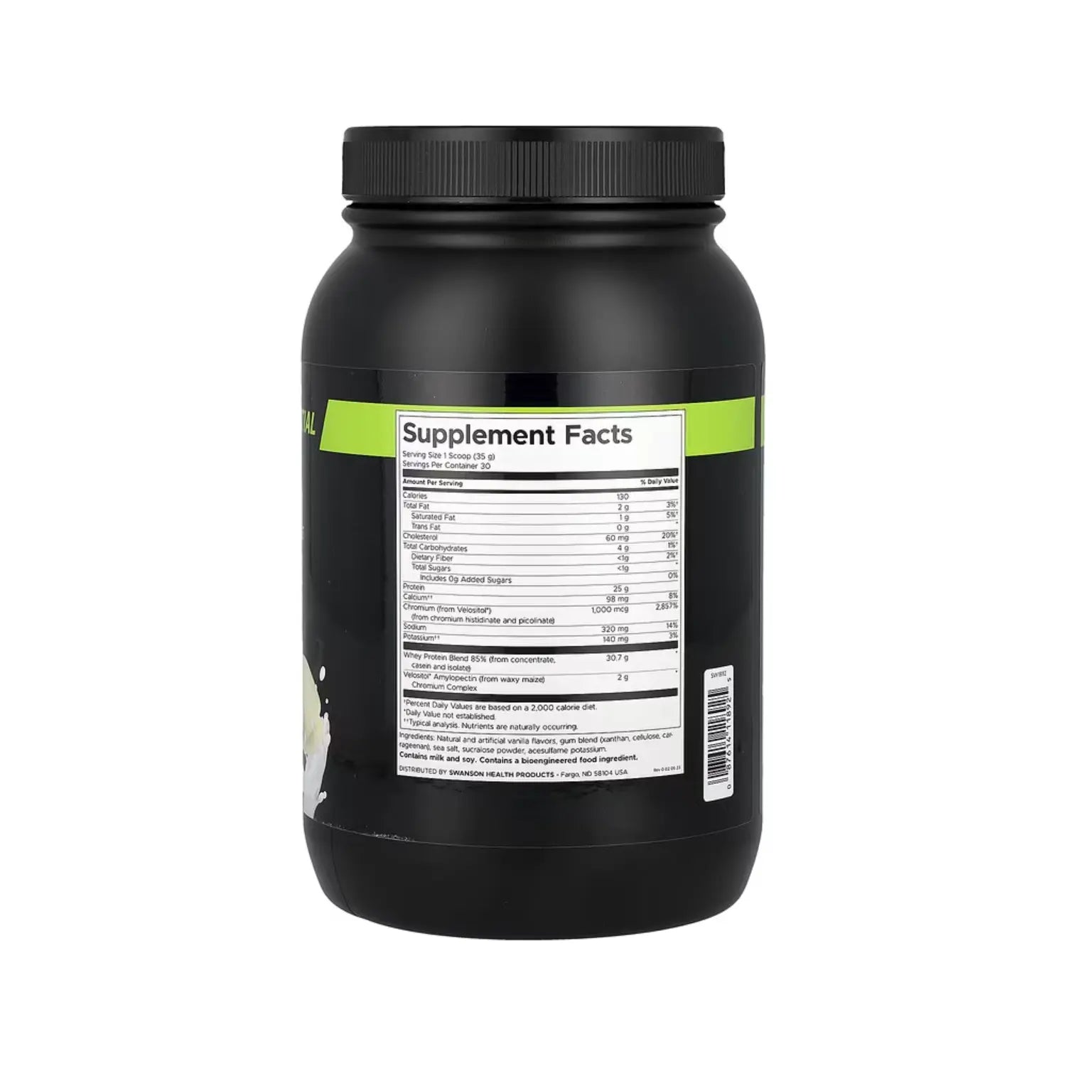 SWANSON PROTEINA DE SUERO DE LECHE 1.050KG (2,31 LB) SFN