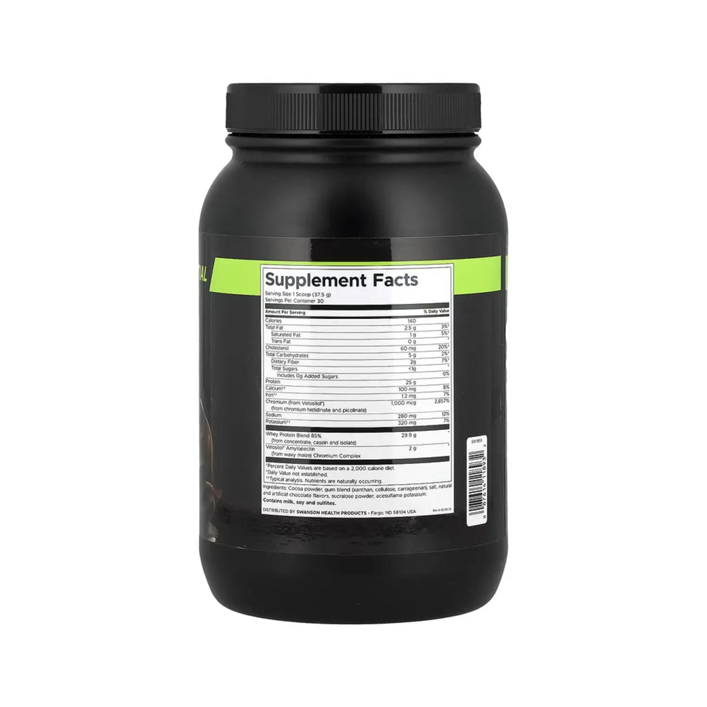 SWANSON PROTEINA DE SUERO DE LECHE 1.125 KG (2,5 LB) SFN