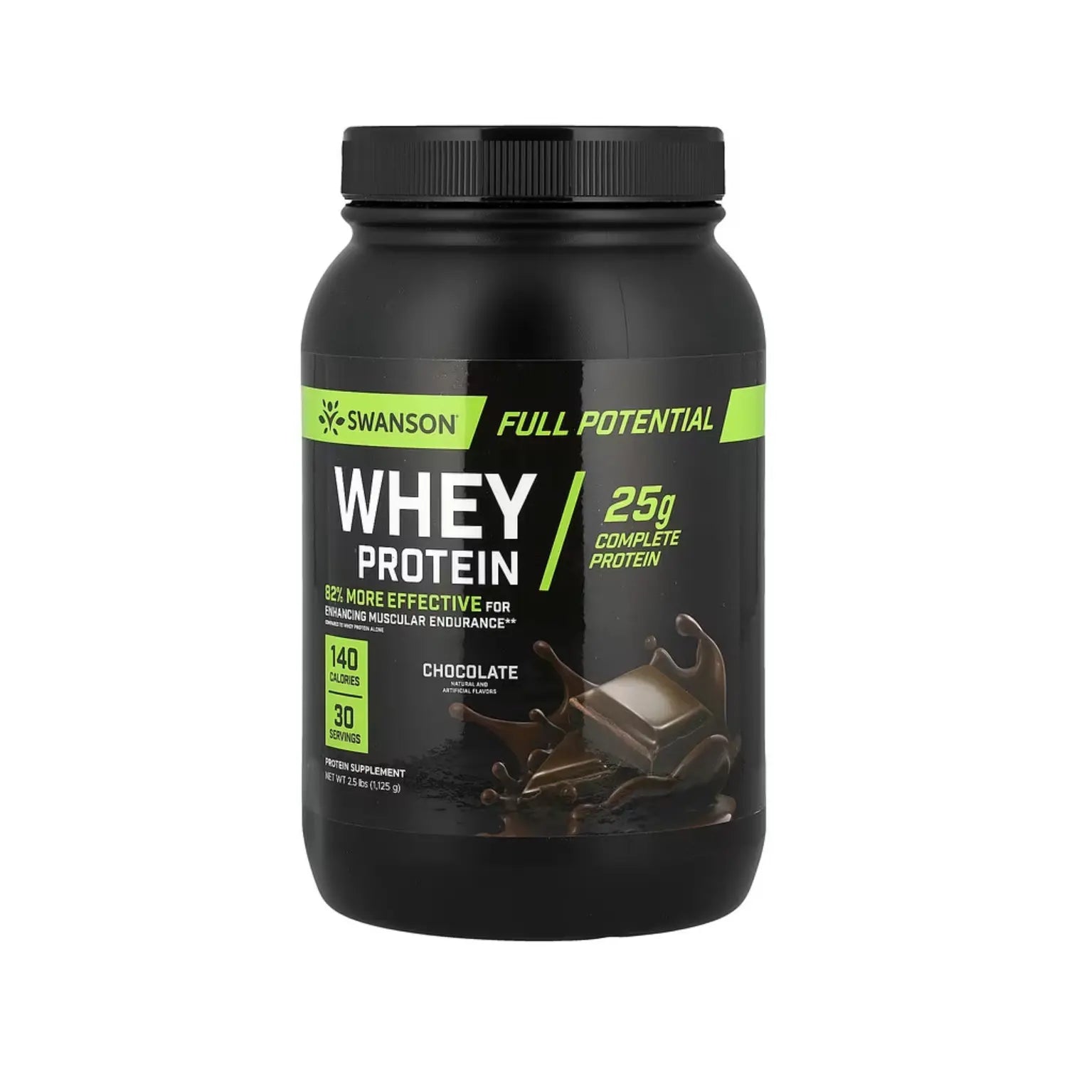 SWANSON PROTEINA DE SUERO DE LECHE 1.125 KG (2,5 LB) SFN