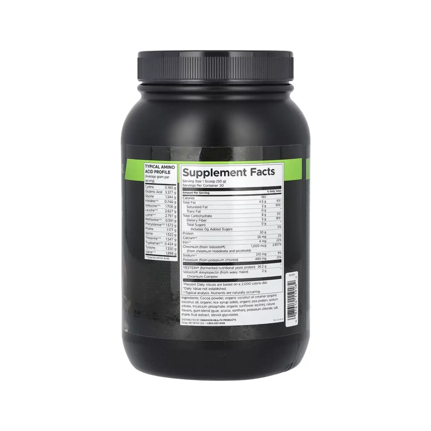 SWANSON PROTEINA VEGANA 1.500KG (3,3 LB) SFN