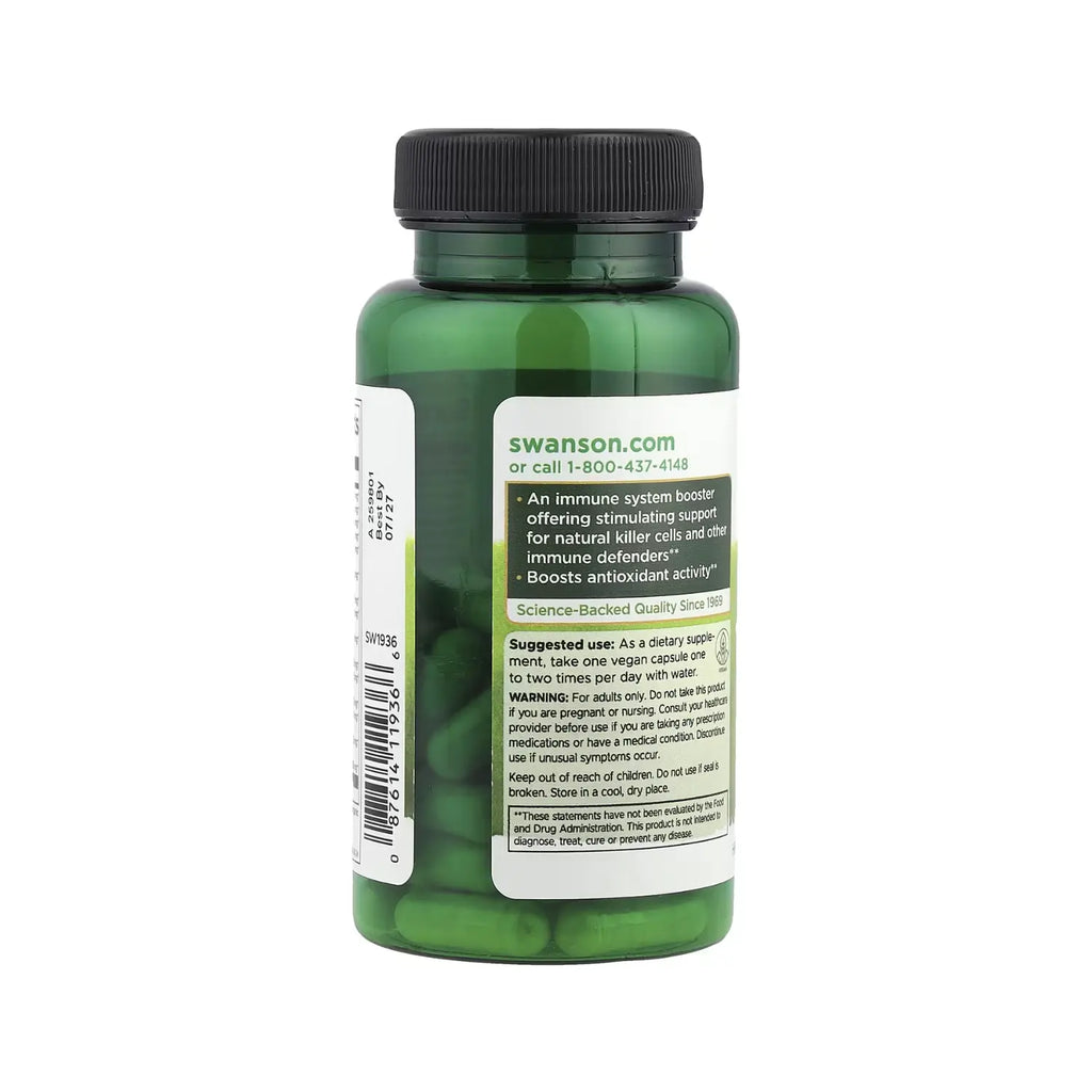 Swanson Full Spectrum 14 Complejo de hongos 60 cápsulas vegetales
