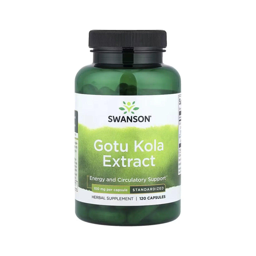 Swanson Gotu Kola Extract - Standardized 100 mg 120 Caps sfn