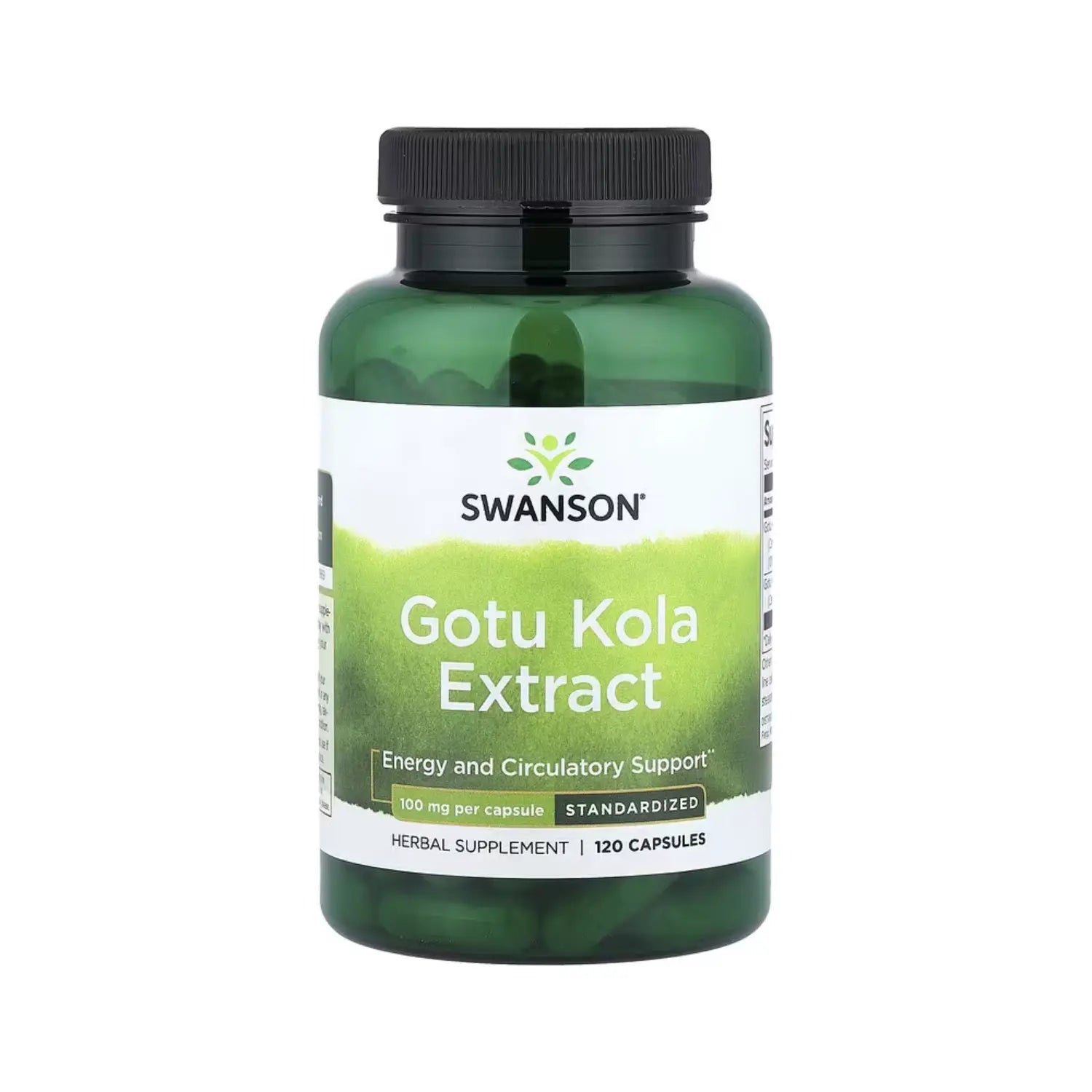 Swanson Gotu Kola Extract - Standardized 100 mg 120 Caps sfn