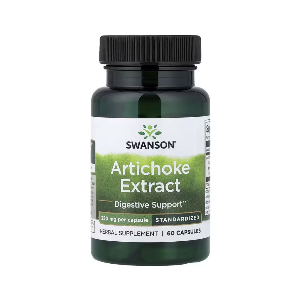 SWANSON EXTRACTO DE ALCACHOFA ESTANDARIZADO- 250 MG 60 CAPS