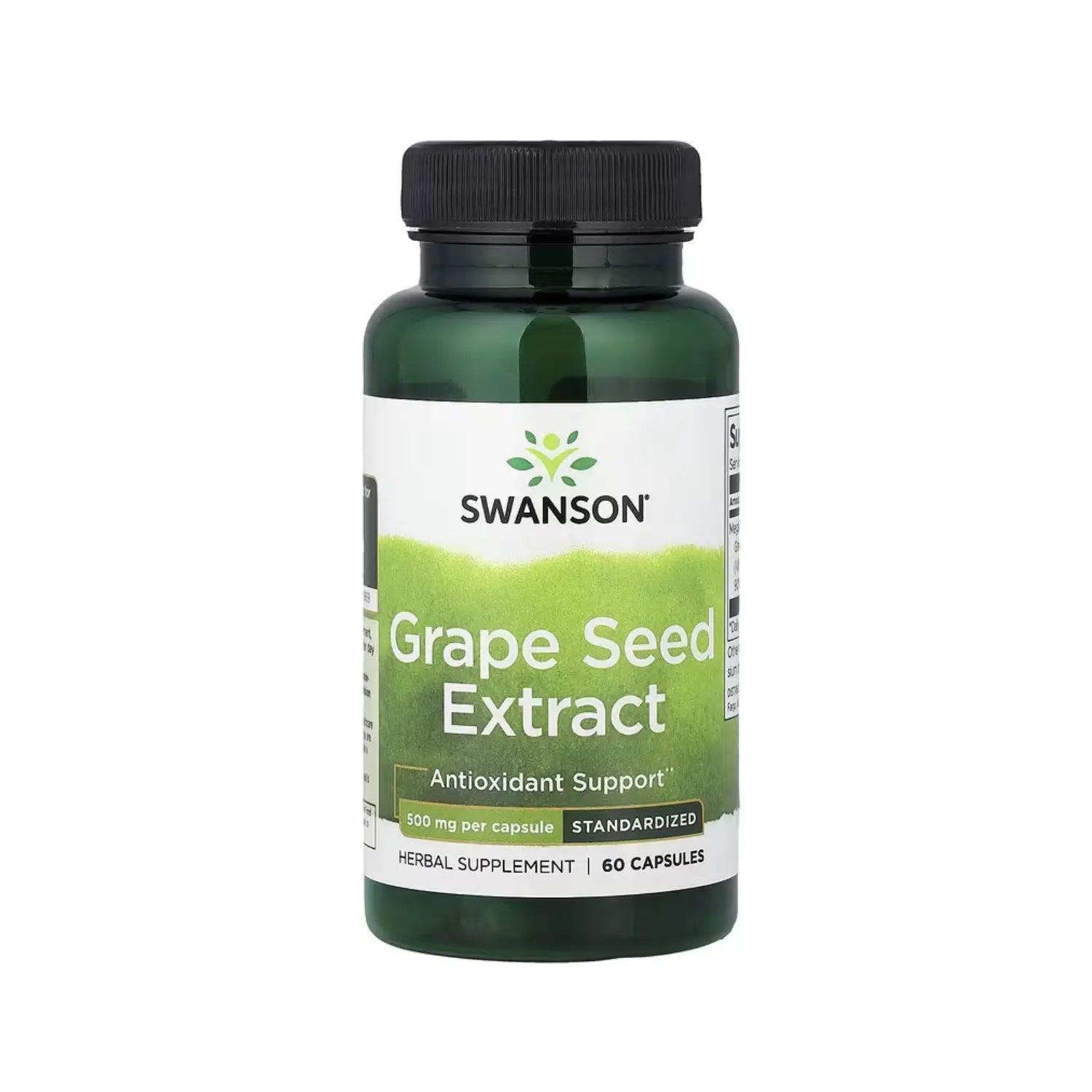 SWANSON EXTRACTO DE SEMILLA DE UVA 500 MG 60 CAPS SFN