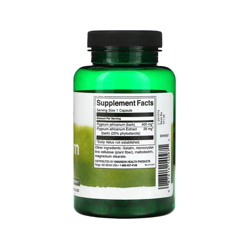 SWANSON PYGEUM (ESTANDARIZADO) 120 CAPS SFN