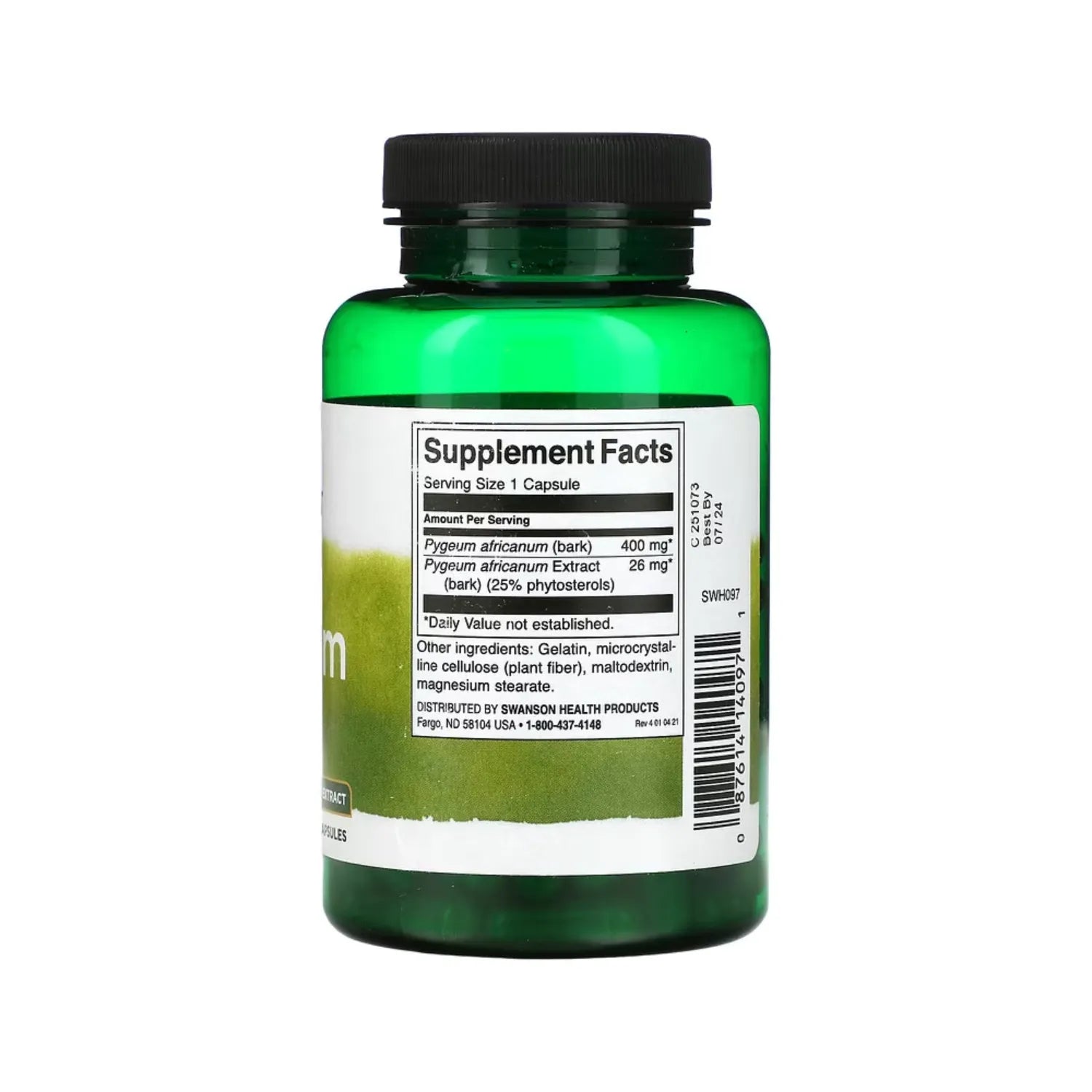 SWANSON PYGEUM (ESTANDARIZADO) 120 CAPS SFN