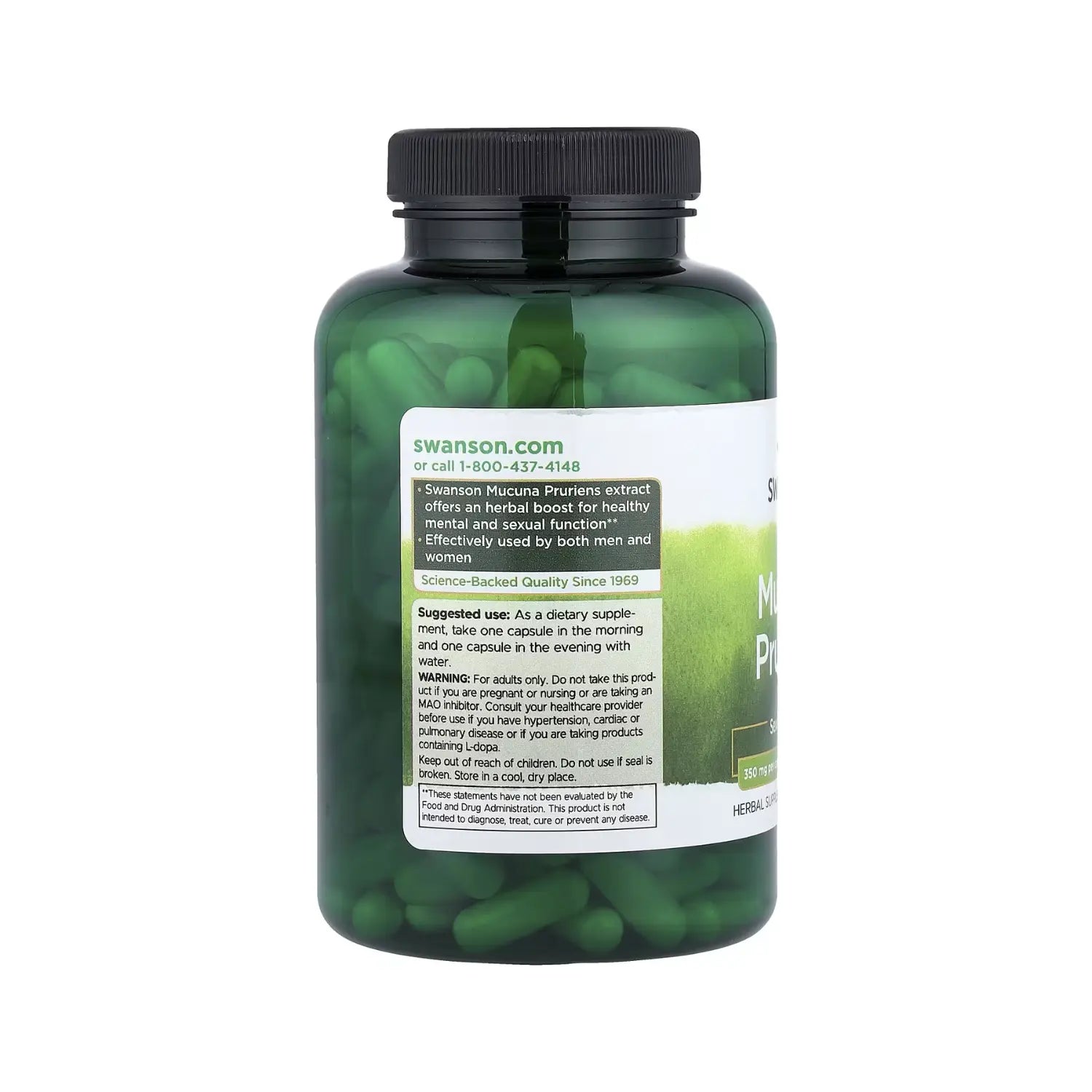 SWANSON MUCUNA PRURIENS 350 MG 200 CAPS SFN