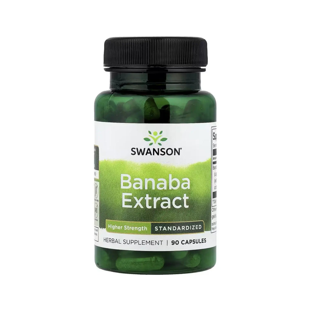Swanson Banaba Extract - High Potency Standardized 60 mg 90 Caps