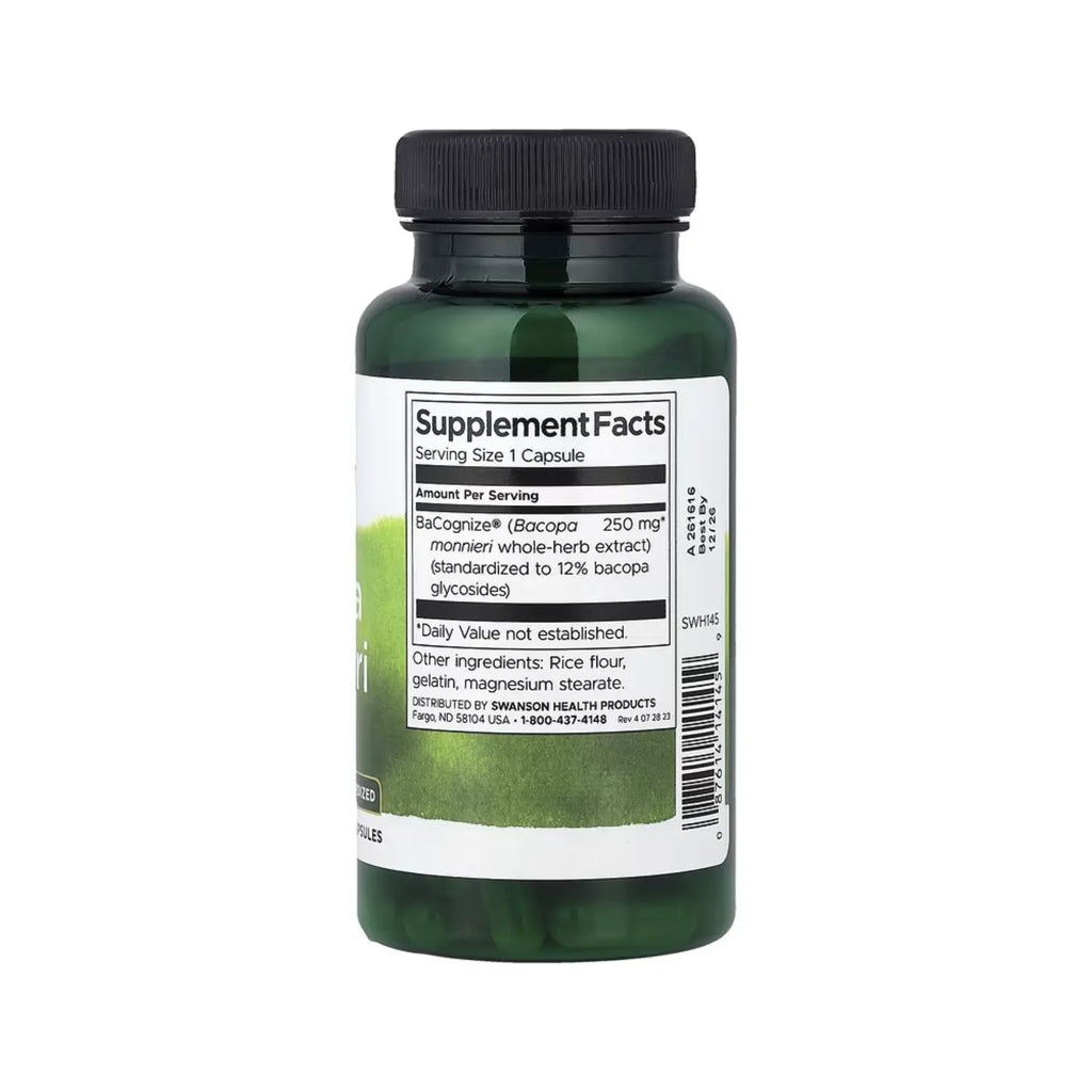 SWANSON EXTRACTO DE BACOPA MONNIERI BACOGNIZE 90CAPS SFN