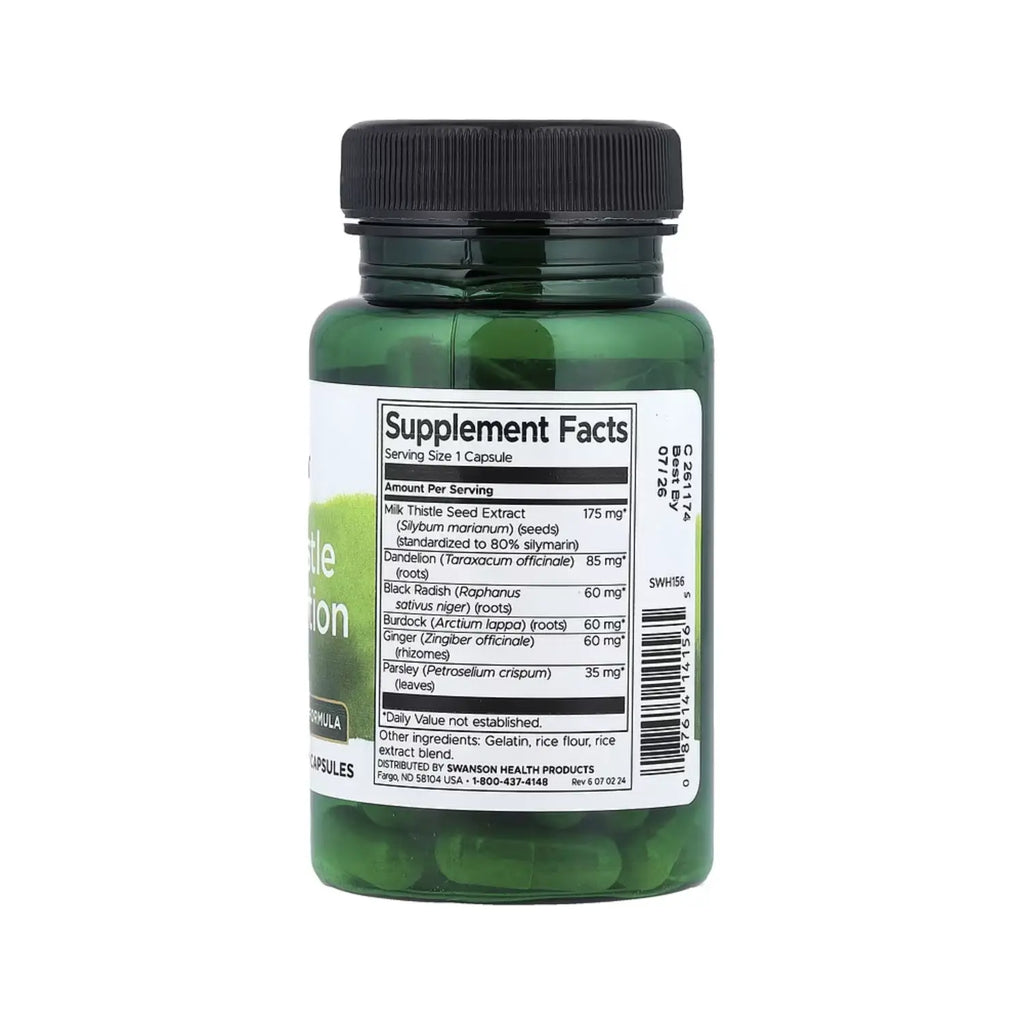 Swanson Milk Thistle Combination 60 Caps SFN