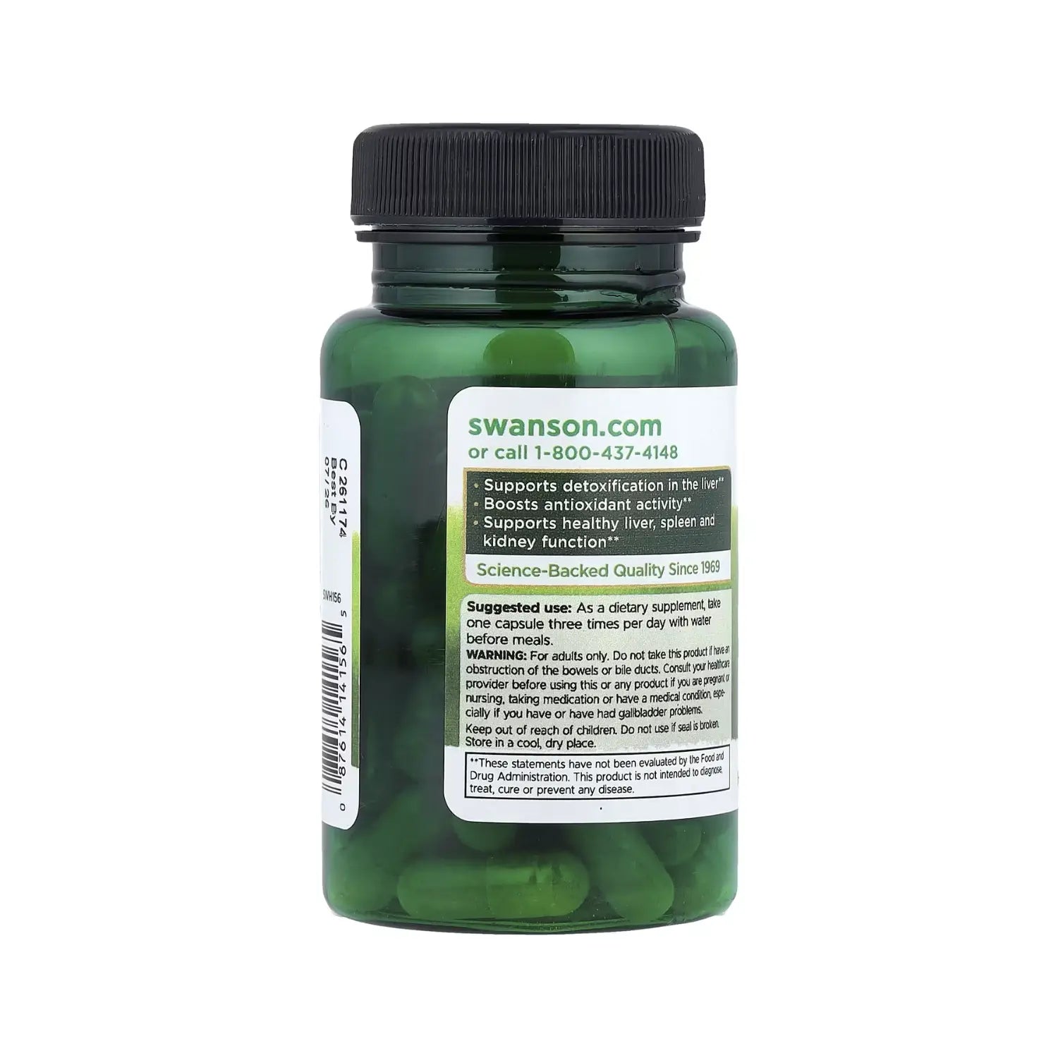 Swanson Milk Thistle Combination 60 Caps SFN
