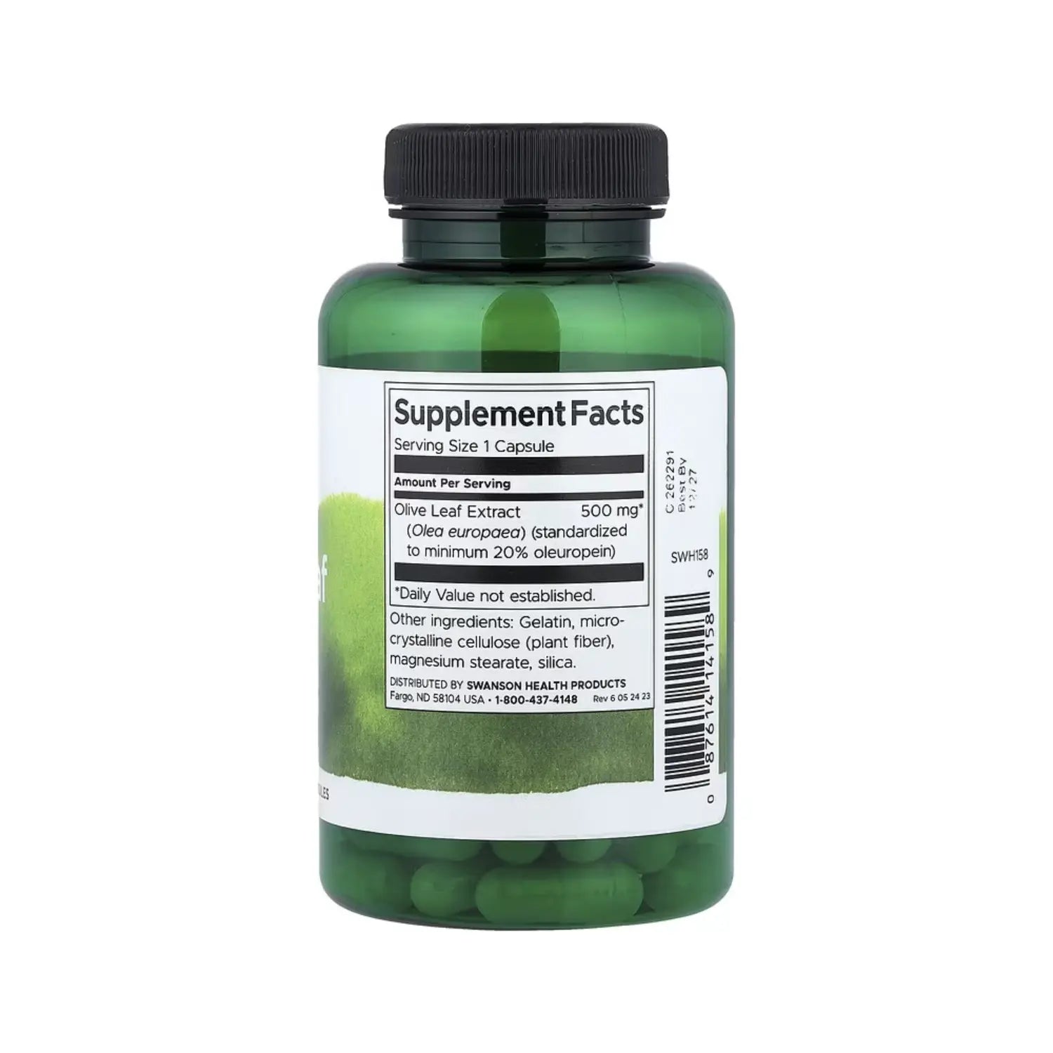 SWANSON HOJA DE OLIVO EXT 500 MG 60 CAPS SFN