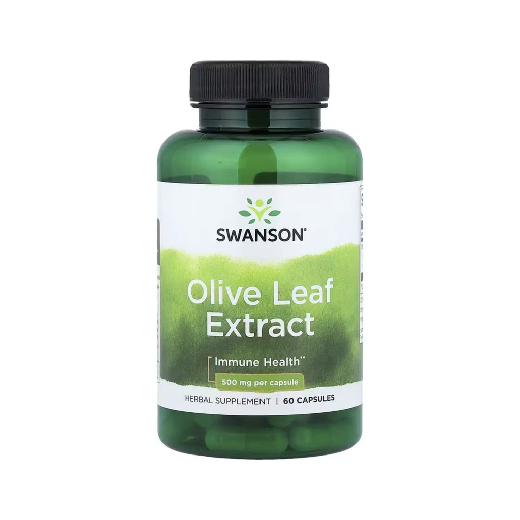 SWANSON HOJA DE OLIVO EXT 500 MG 60 CAPS SFN