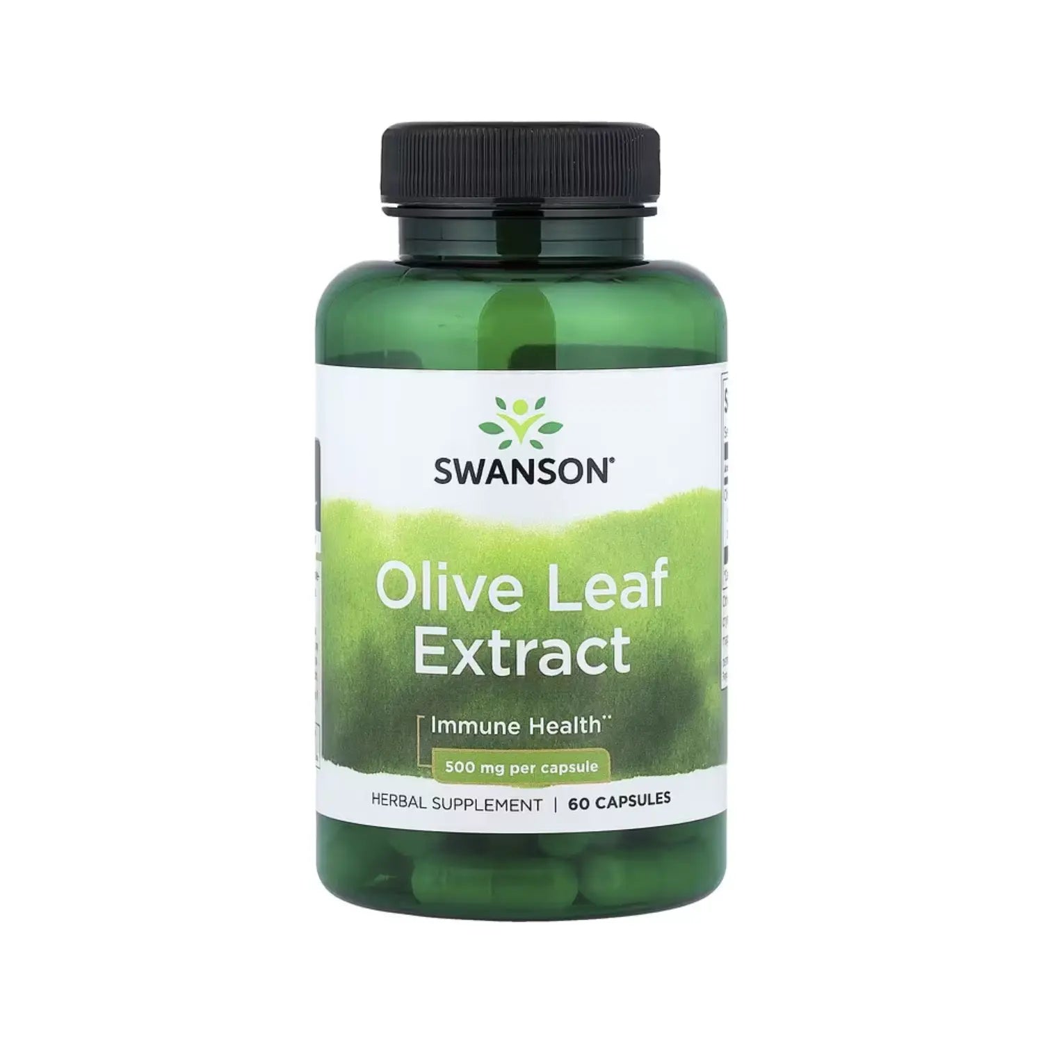 SWANSON HOJA DE OLIVO EXT 500 MG 60 CAPS SFN