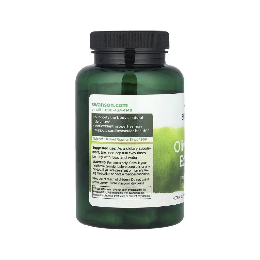 Swanson Olive Leaf Extract 100 Capsulas Sfn