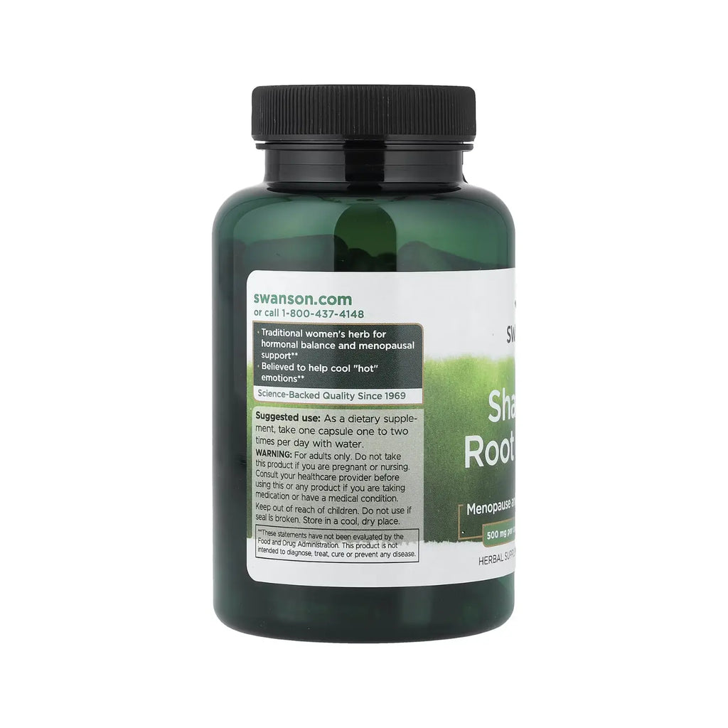 Swanson, Extracto de raíz de shatavari, 500 mg, 120 cápsulas sfn