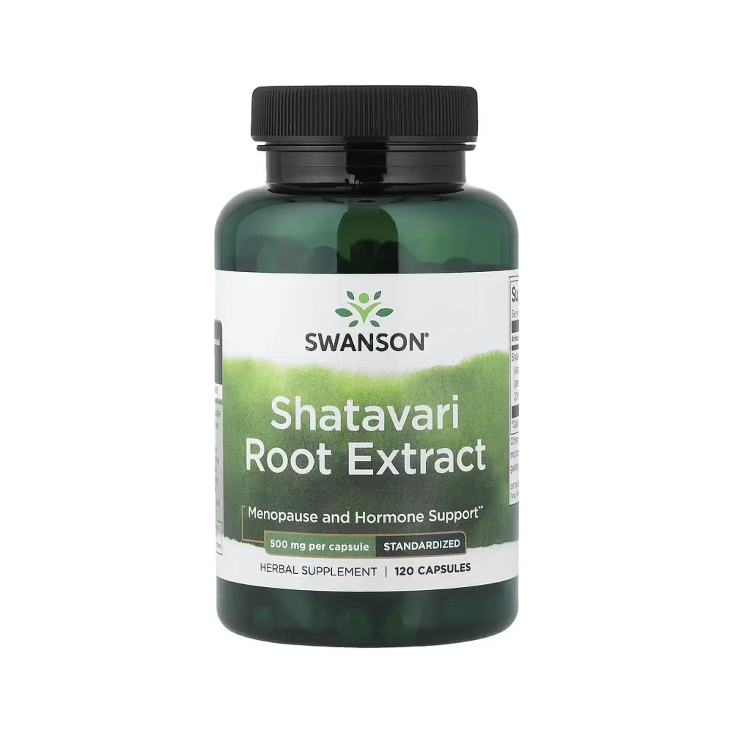 Swanson, Extracto de raíz de shatavari, 500 mg, 120 cápsulas sfn
