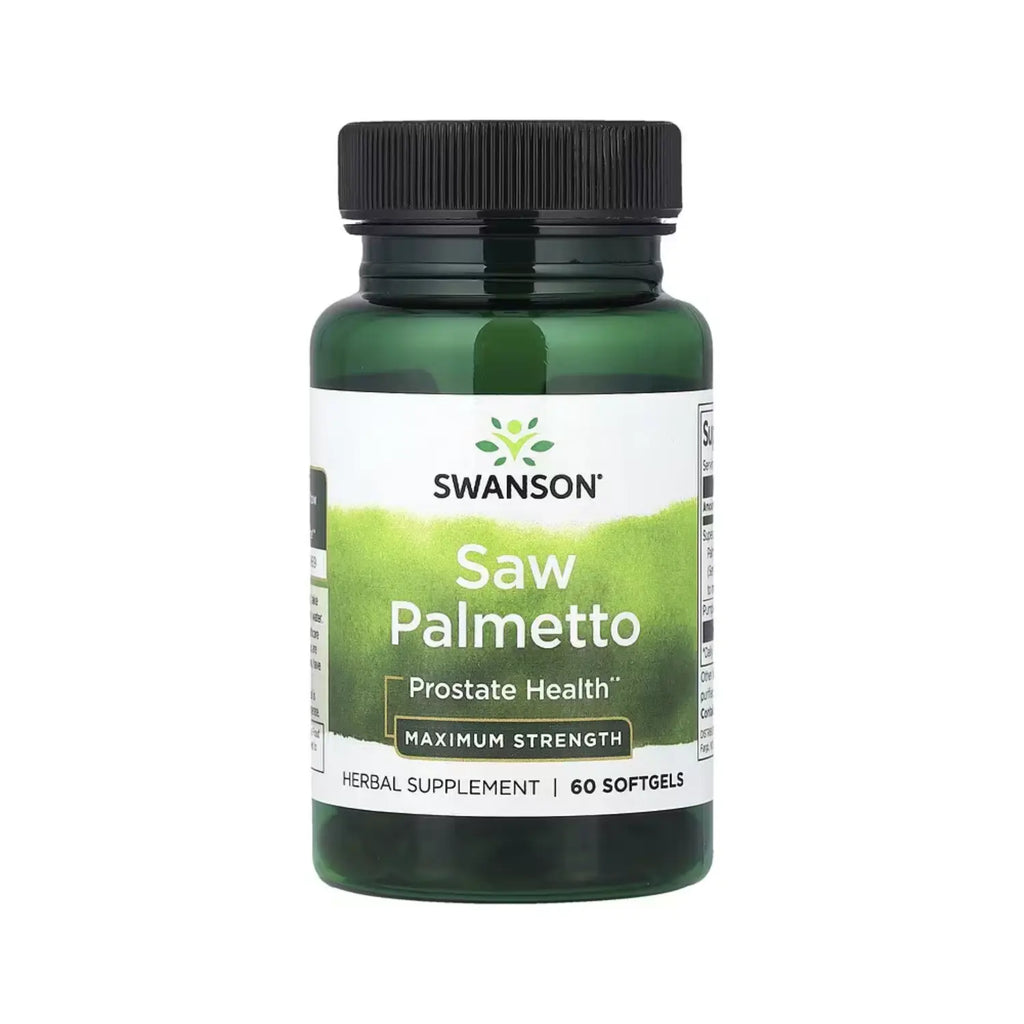 Swanson Saw Palmetto - Maximum Strength 320 mg 60 Sgels SFN