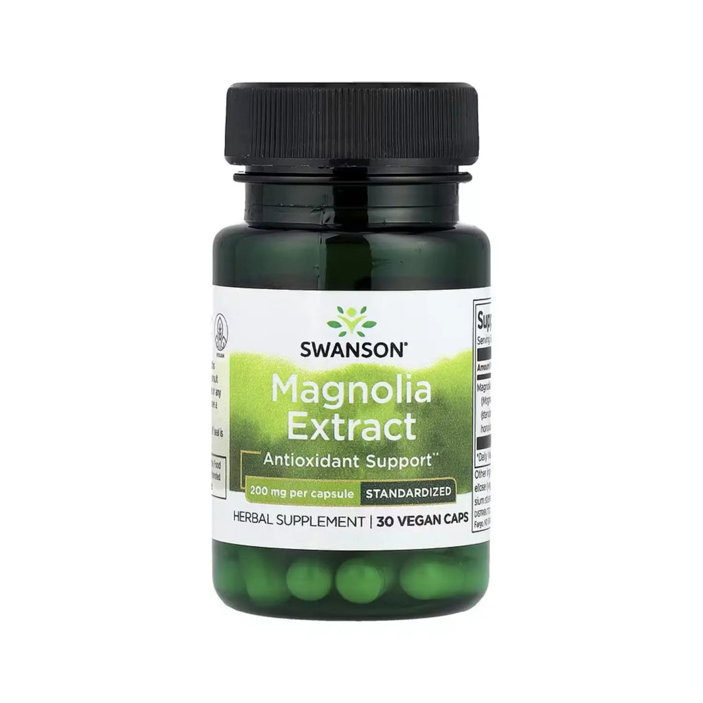 Swanson Magnolia Extract - Standardized 200 mg 30 Vegan Caps